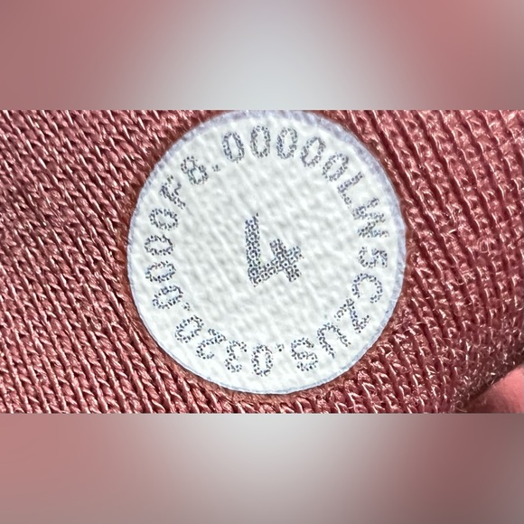 Lululemon Unlimit High-Rise Tight 25" Brier Rose Yoga Leggings Workout Gym - Picture 12 of 13